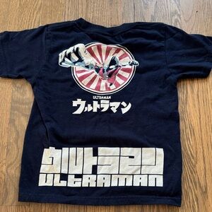 Kids Navy Blue T-Shirt Ultraman Hikeshi Spirit size 120 5T